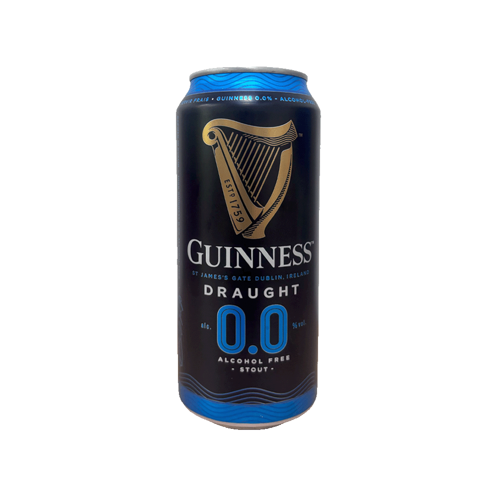 Guinness 0.0% Non-Alcoholic Malt Drink - 440ml