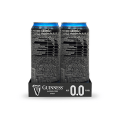 Guinness 0.0% Non-Alcoholic 440ml x 4 Cans