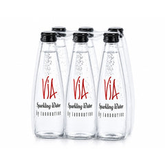 Tannourine VIA Sparkling Water Glass Bottle 330 ml x6
